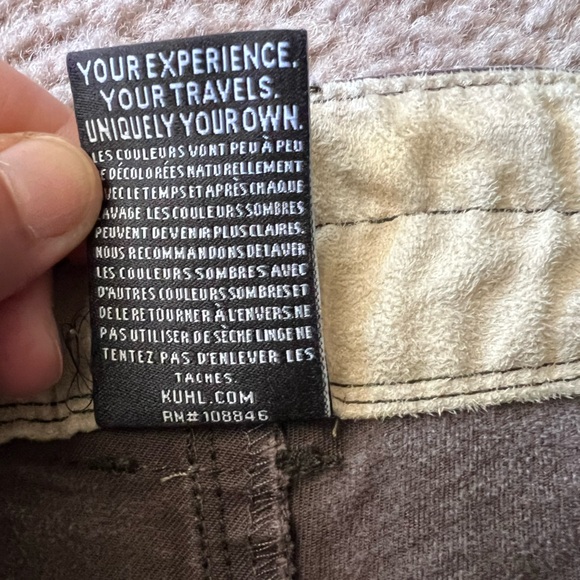 KUHL Rydr Pants Mens 38x30 Brown Canvas Utility Work Pant Straight Leg - Picture 11 of 11